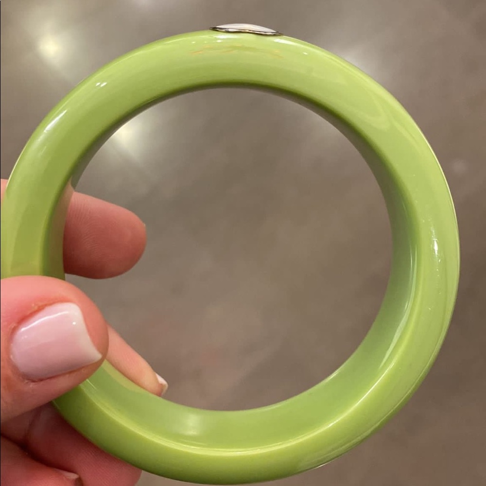 Tous green bangle - Picture 4 of 5